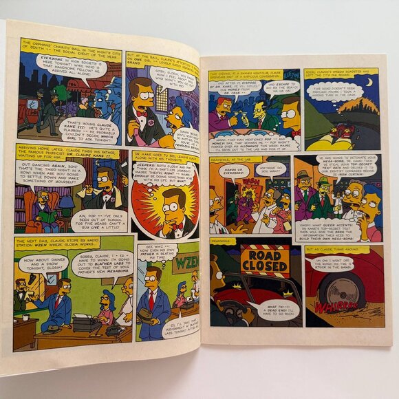 Radioactive Man #1 Glow-in-the-Dark - Vintage comic book 1993 + Poster Simpsons - Picture 5 of 9